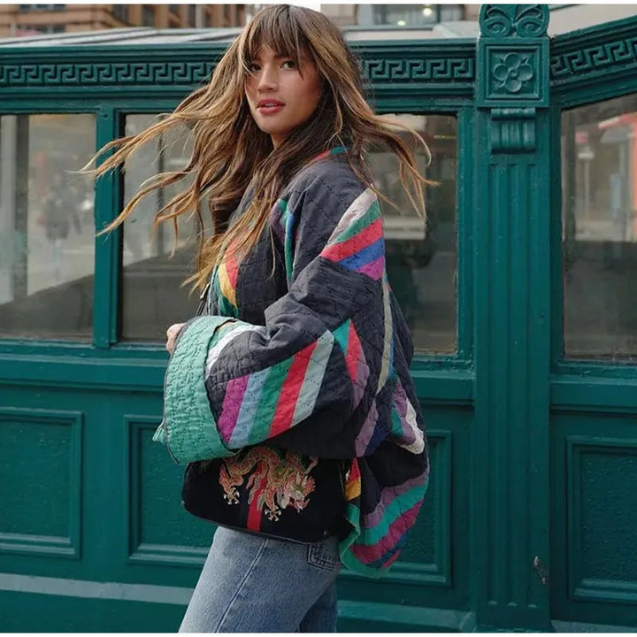 Levoire | Veste à motif géométrique