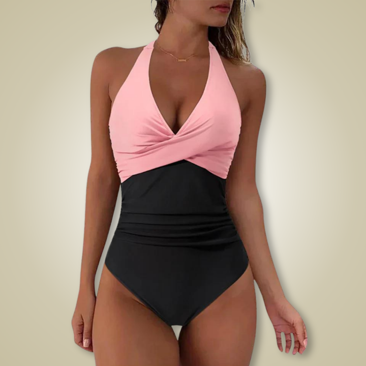 Levoire | Maillot De Bain Confortable Avec Chemise De Tapis De Sol Rosa & Schwarz
