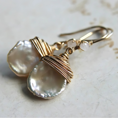 Levoire | Boucles D'Oreilles En Perles De Collecte De Vin