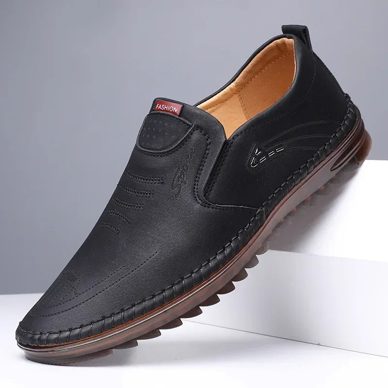 Levoire | Élégants Porte-clés en Cuir pour Hommes Noir
