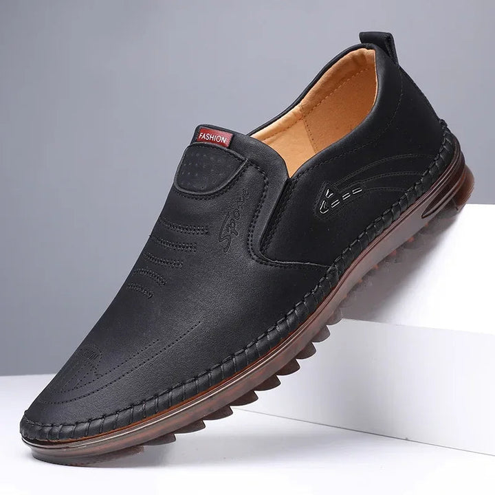Levoire | Élégants Porte-clés en Cuir pour Hommes Noir