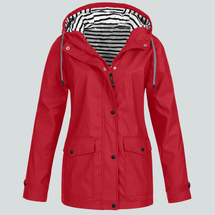 Levoire | Veste De Vent Élégante Rouge (Seulement 8 unités disponibles)