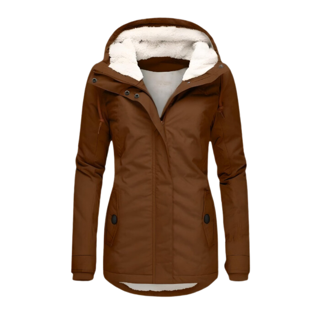 Levoire | Parka Pour Femmes Pour Toutes Les Pluies Braun