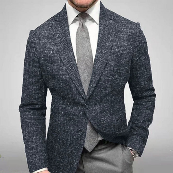 Levoire | Blazer Anzug Hommes Manches Longues Noir