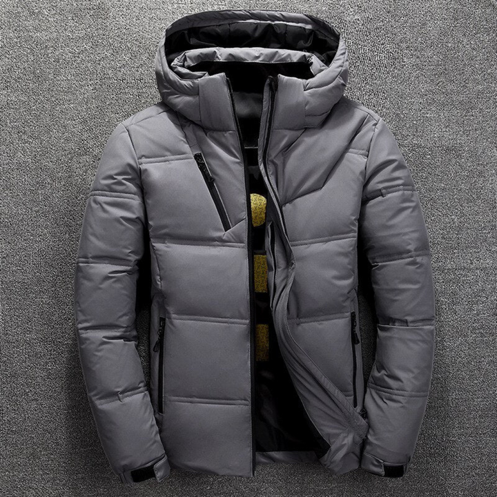 Levoire | Veste Pour Hommes À Capuche Gris foncé