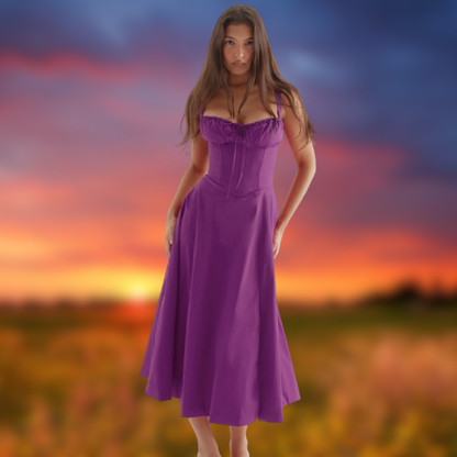 Levoire | Robe de soirée élégante à bretelles Viola