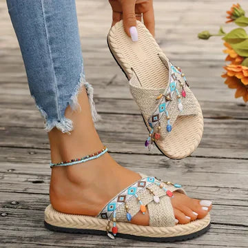Levoire | Sandales À Lanières Croisées Pour Femmes