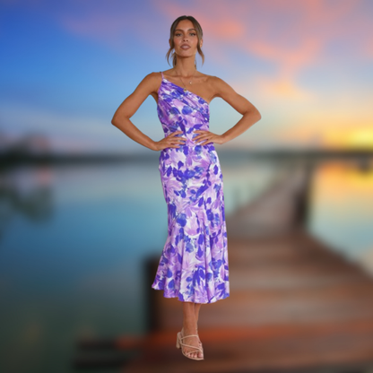 Levoire | Robe élégante à épaule unique Viola