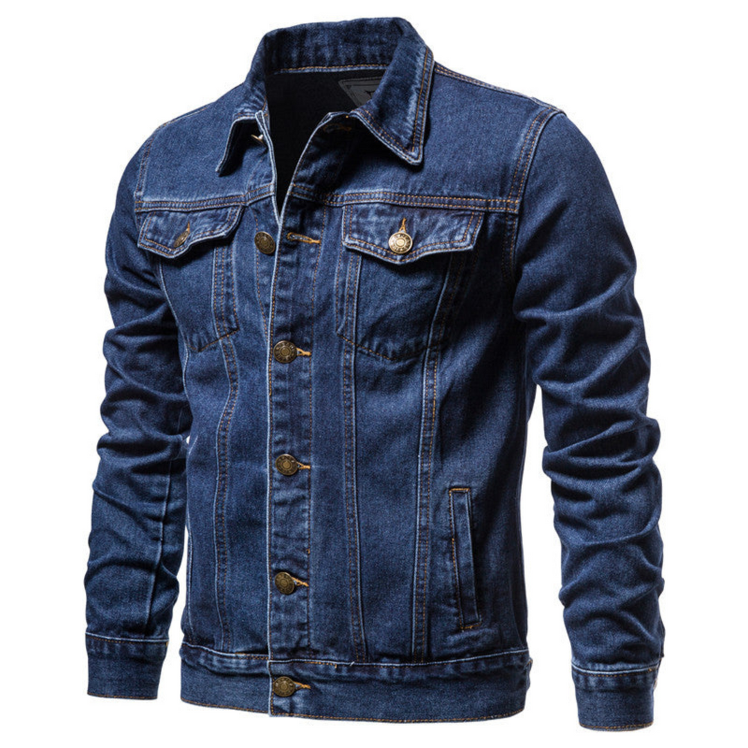 Levoire | Veste Hiver Homme Bleu foncé
