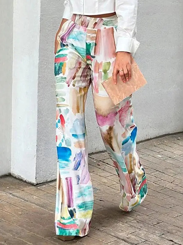 Levoire | Taille Haute Pantalons Droits