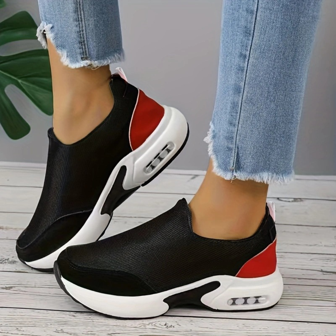 Levoire | Baskets en toile pour femme Nero