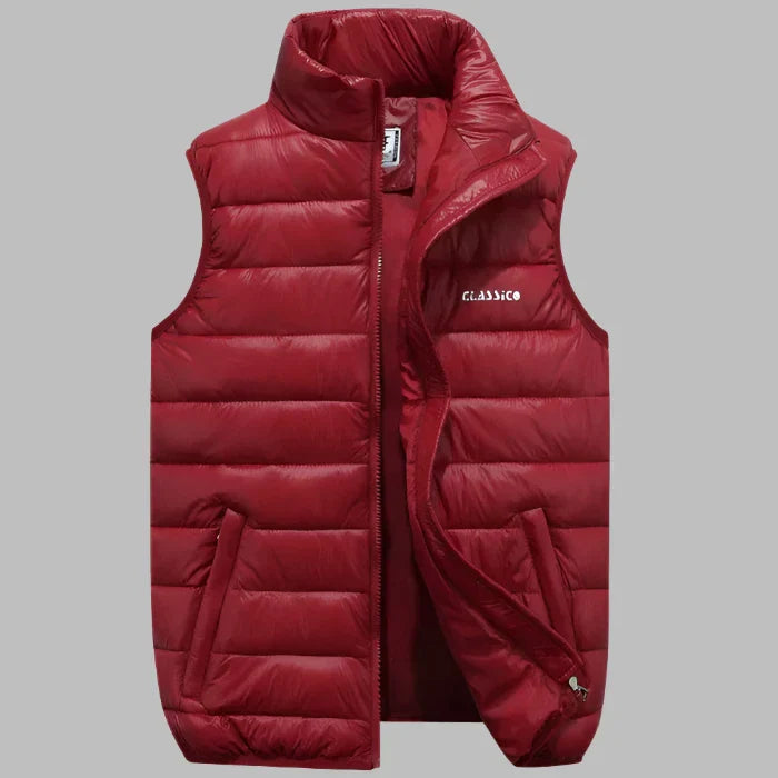 Levoire | Gilet Matelassé Ultra Léger Pour Hommes Rot