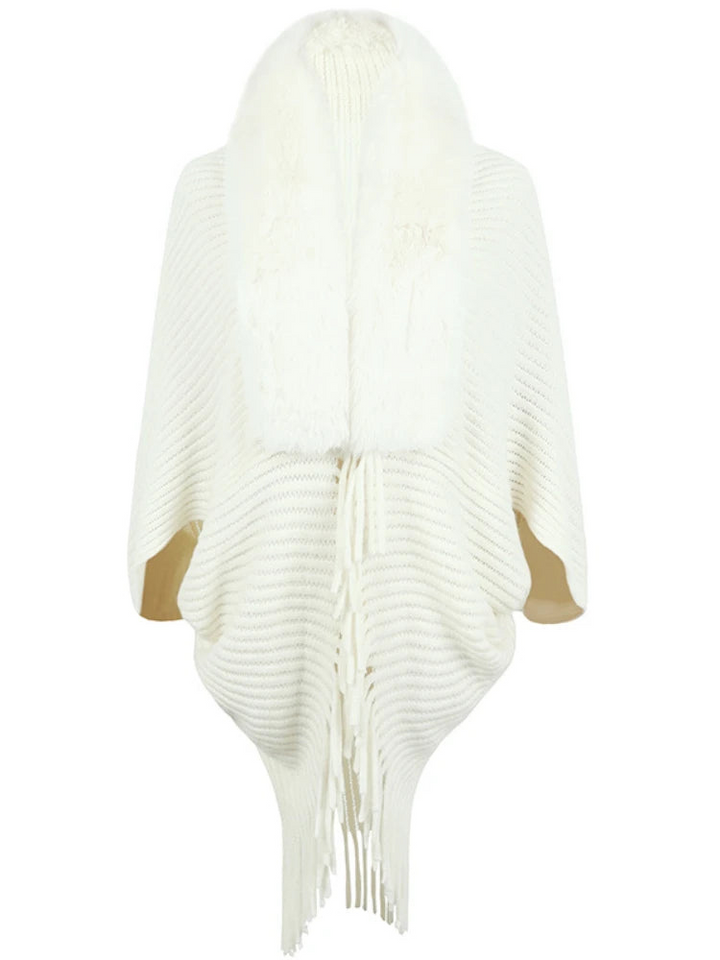 Levoire | Long Cardigan Femmes Style Classique Blanc Taille unique