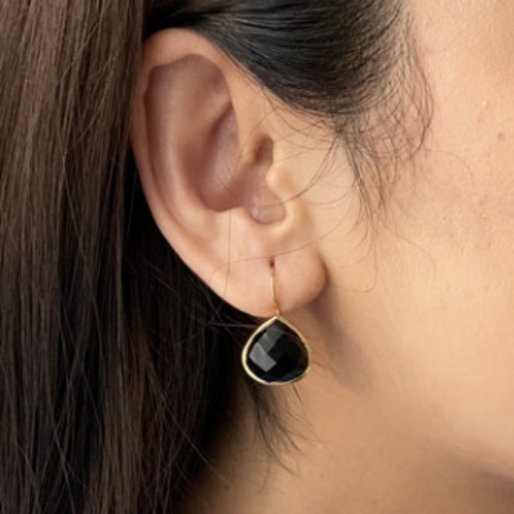 Levoire | Boucles D'Oreilles À Tige Noires
