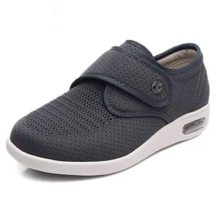 Levoire | Lette Chaussures Orthopédiques Avec Un Large Ajustement Gris