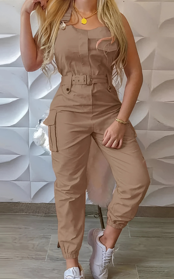 Levoire | Cargo Femmes Tendance Et Audacieuse Beige