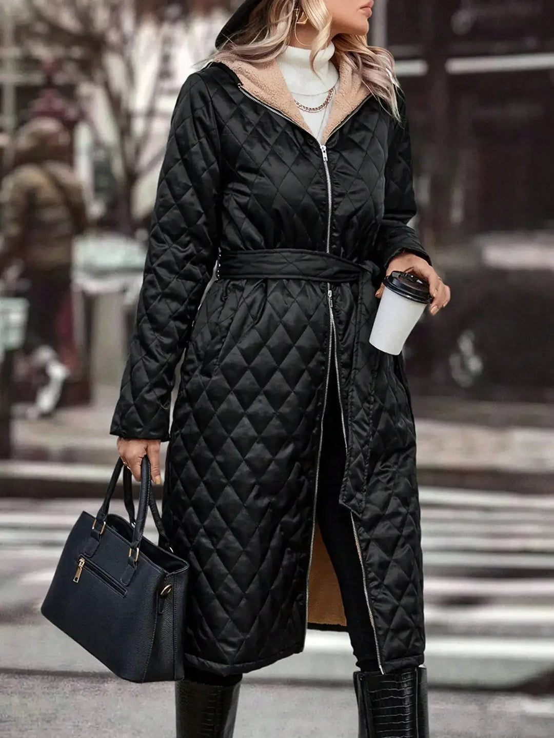 Levoire | Veste À Capuche Rembourrée