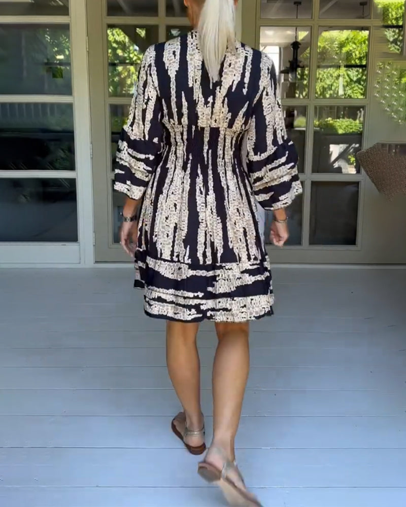 Levoire | Robe avec encolure et manches 3/4