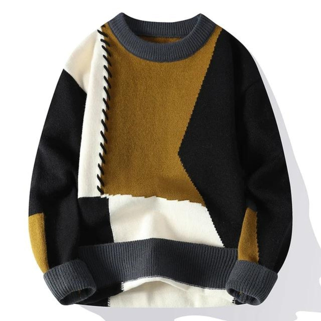 Levoire | Pull En Laine Designer Braun