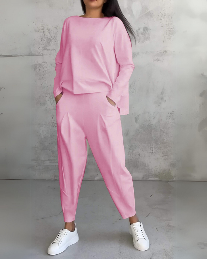 Levoire | Ensemble élégant et confortable à deux pièces Rosa