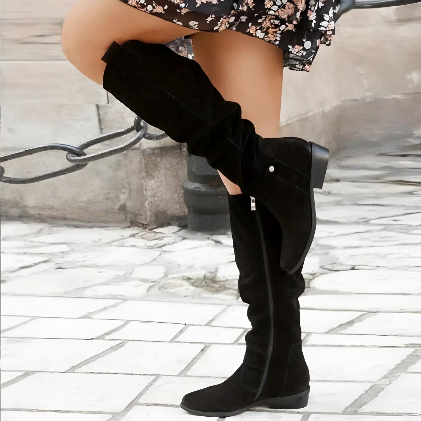 Levoire | Bottes En Cuir Jusqu'Au Genou