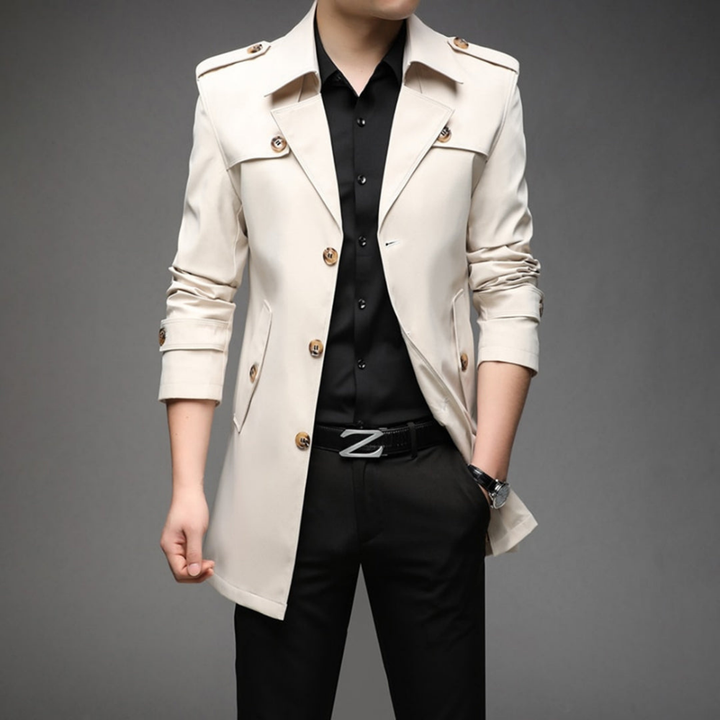 Levoire | Manteau Moderne Pour Hommes Pour Toutes Les Occasions Khaki