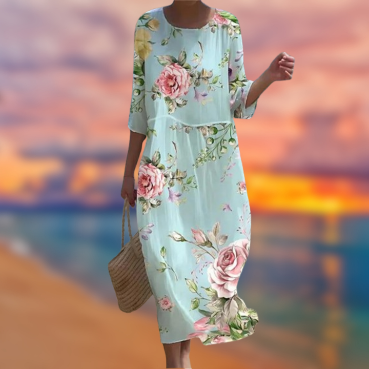 Levoire | Robe élégante à motif floral Motif 2