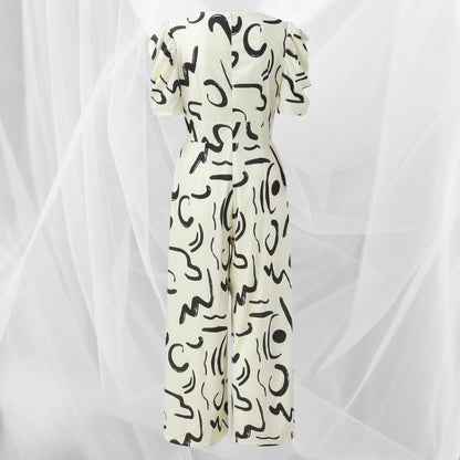 Levoire | Robe Décolleté V Imprimé Stylé