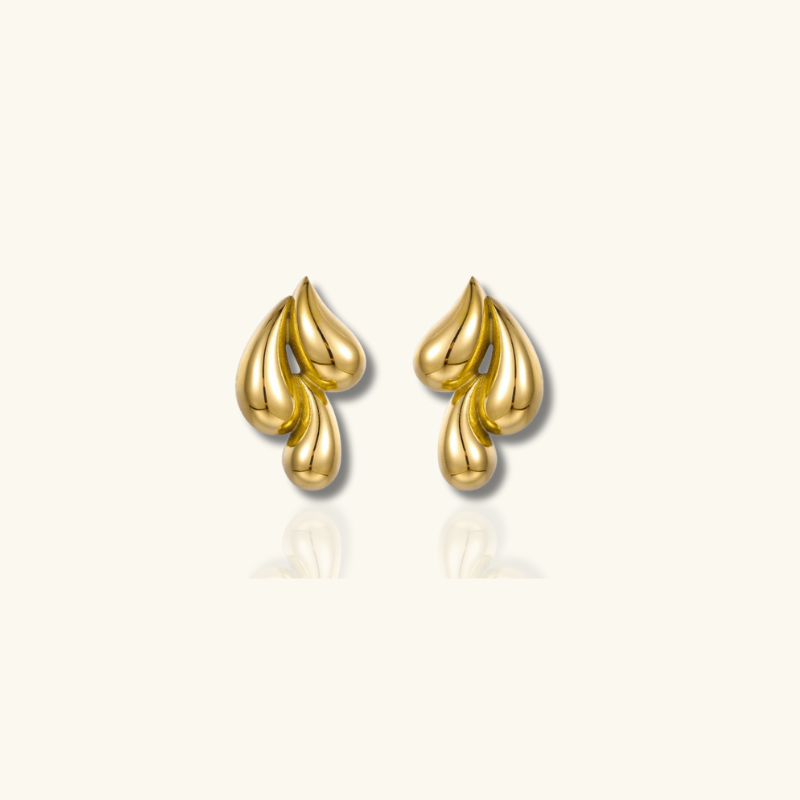 Levoire | Boucles D'Oreilles En Or En Forme De Goutte Or 24 mm