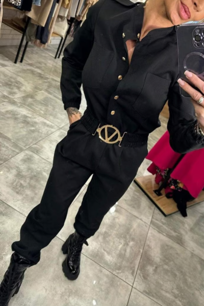 Levoire | Grteltier Combi Pantalon Manches Longues Noir