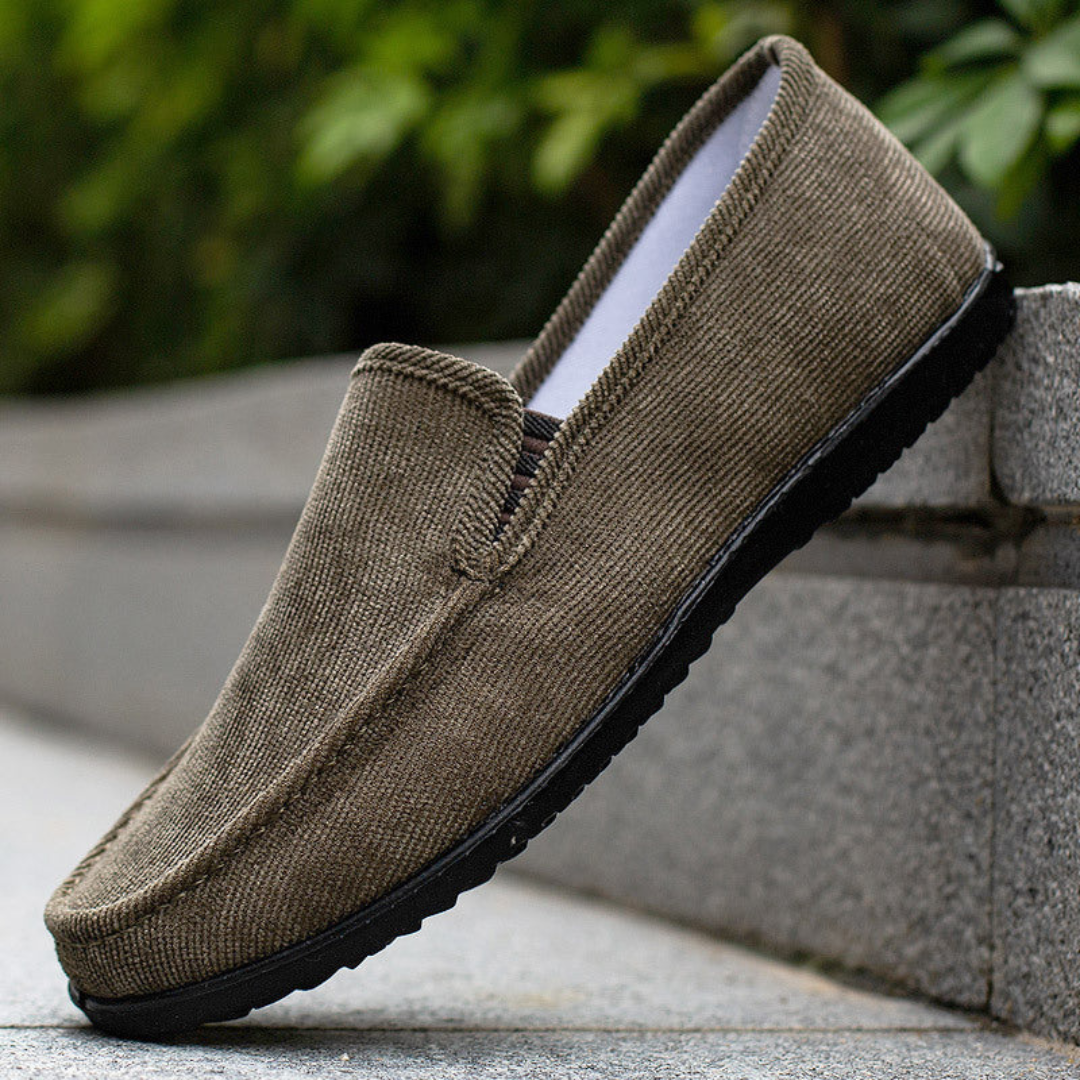 Levoire | Mocassins Confortables Pour Hommes Pour Le Quotidien Vert foncé