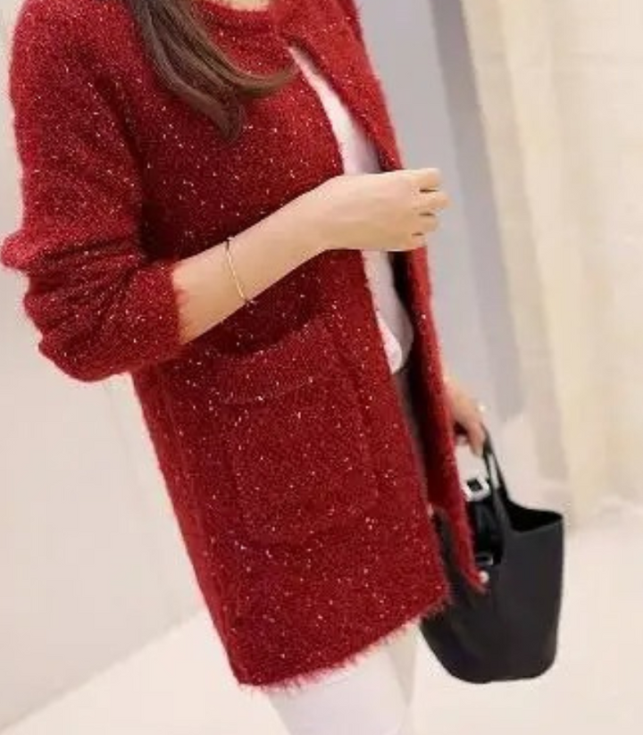 Levoire | Gilet Femme Avec Devant Ouvert Et Poches Avant Rot
