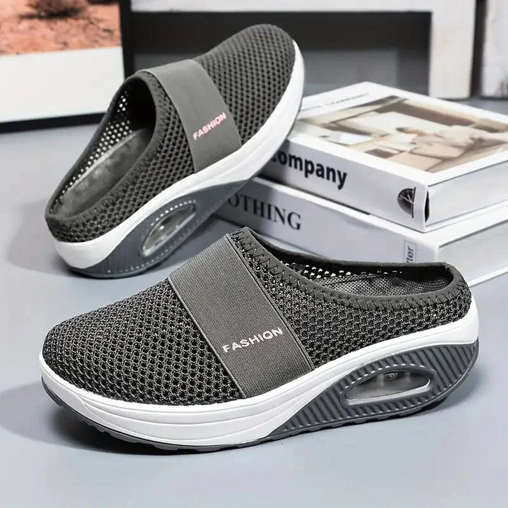 Levoire | Baskets Femme Ilmeikkäät avec Air Cushion Gris foncé