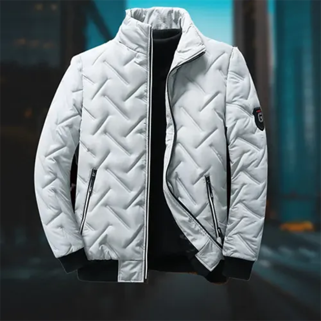 Levoire | Veste pour hommes matelassée Blanc