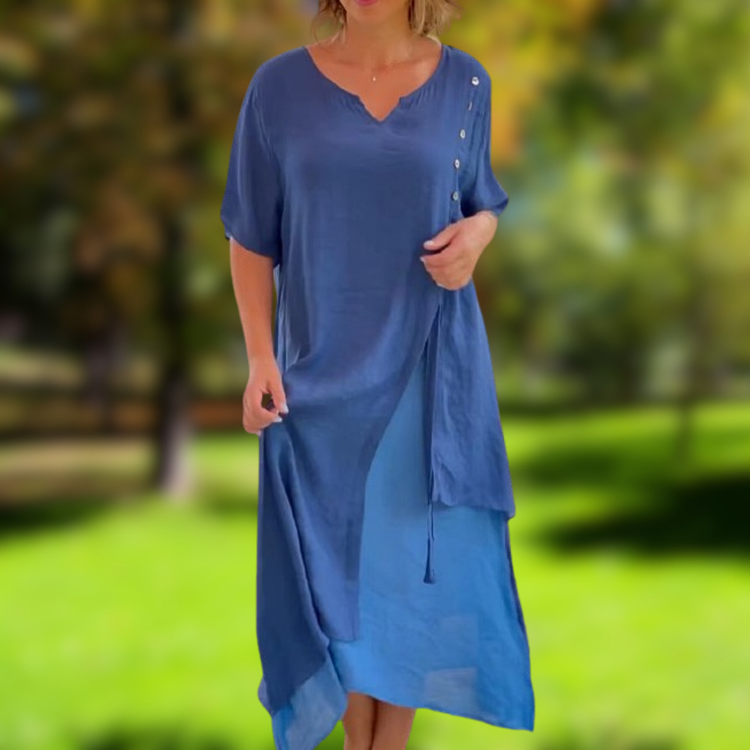 Levoire | Robe d'été confortable Blu