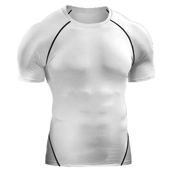 Levoire | T-Shirt de sport pour hommes à coupe classique Blanc