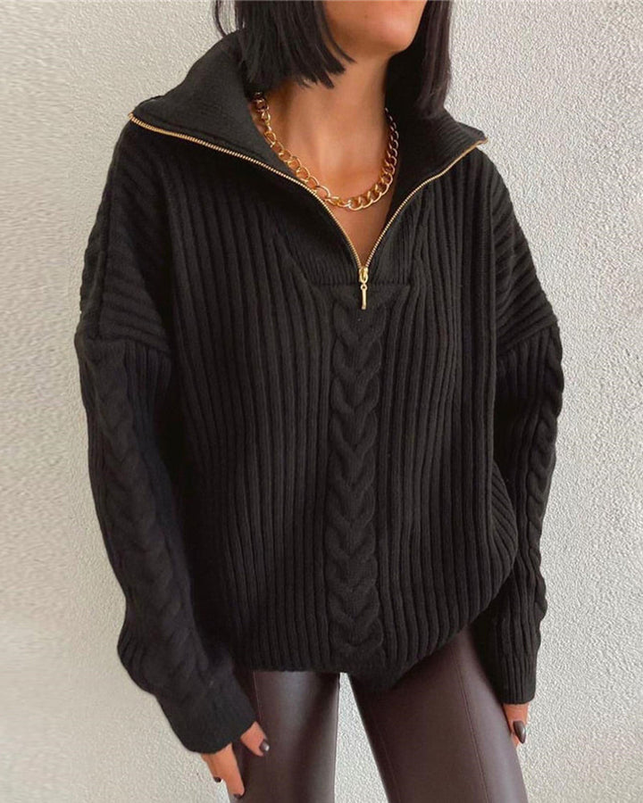 Levoire | Pulls Généraux Élégants Leena Jamie Noir