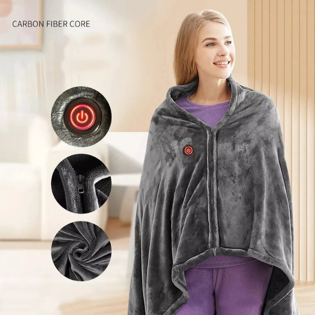 Levoire | Couverture Chauffante USB Ajustable