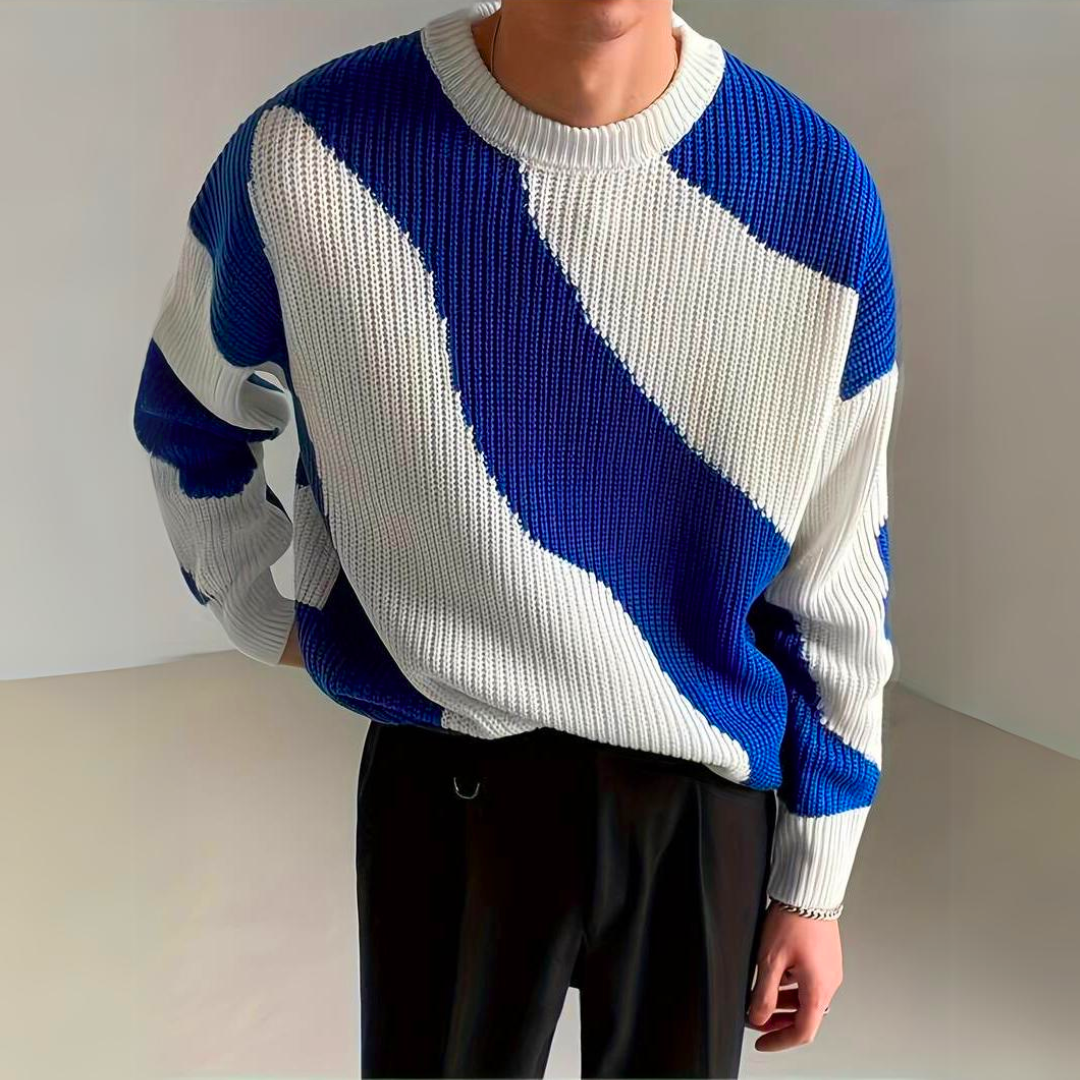 Levoire | Pull En Tricot Pour Hommes Au Look Classique