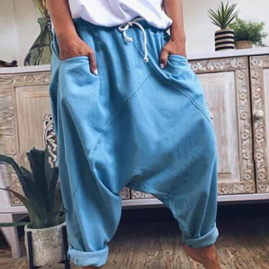 Levoire | Pantalon large pour femmes Bleu