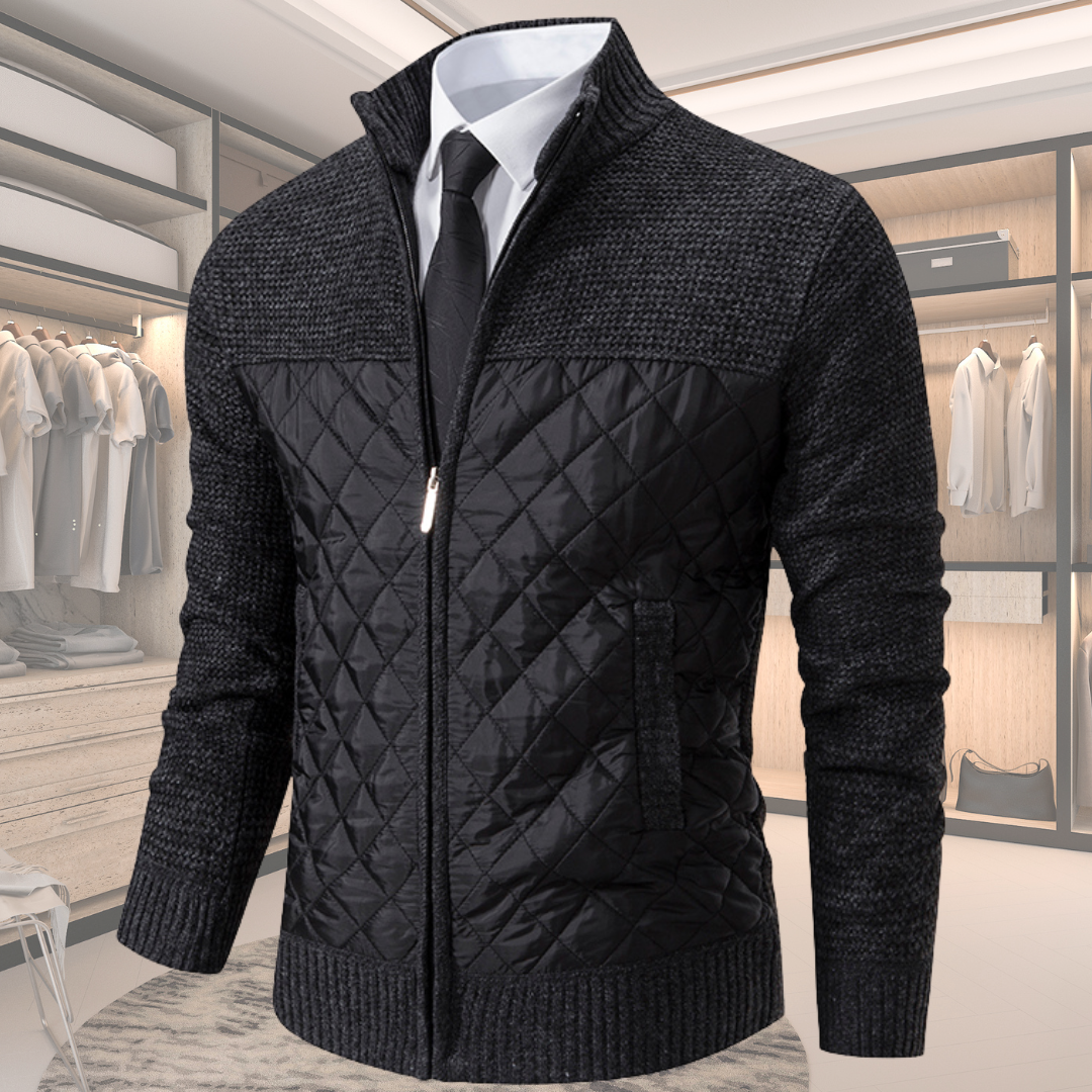 Levoire | Manteau Élégant Pour Homme Noir