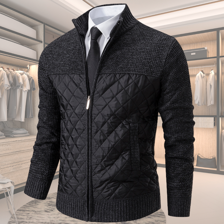 Levoire | Manteau Élégant Pour Homme Noir