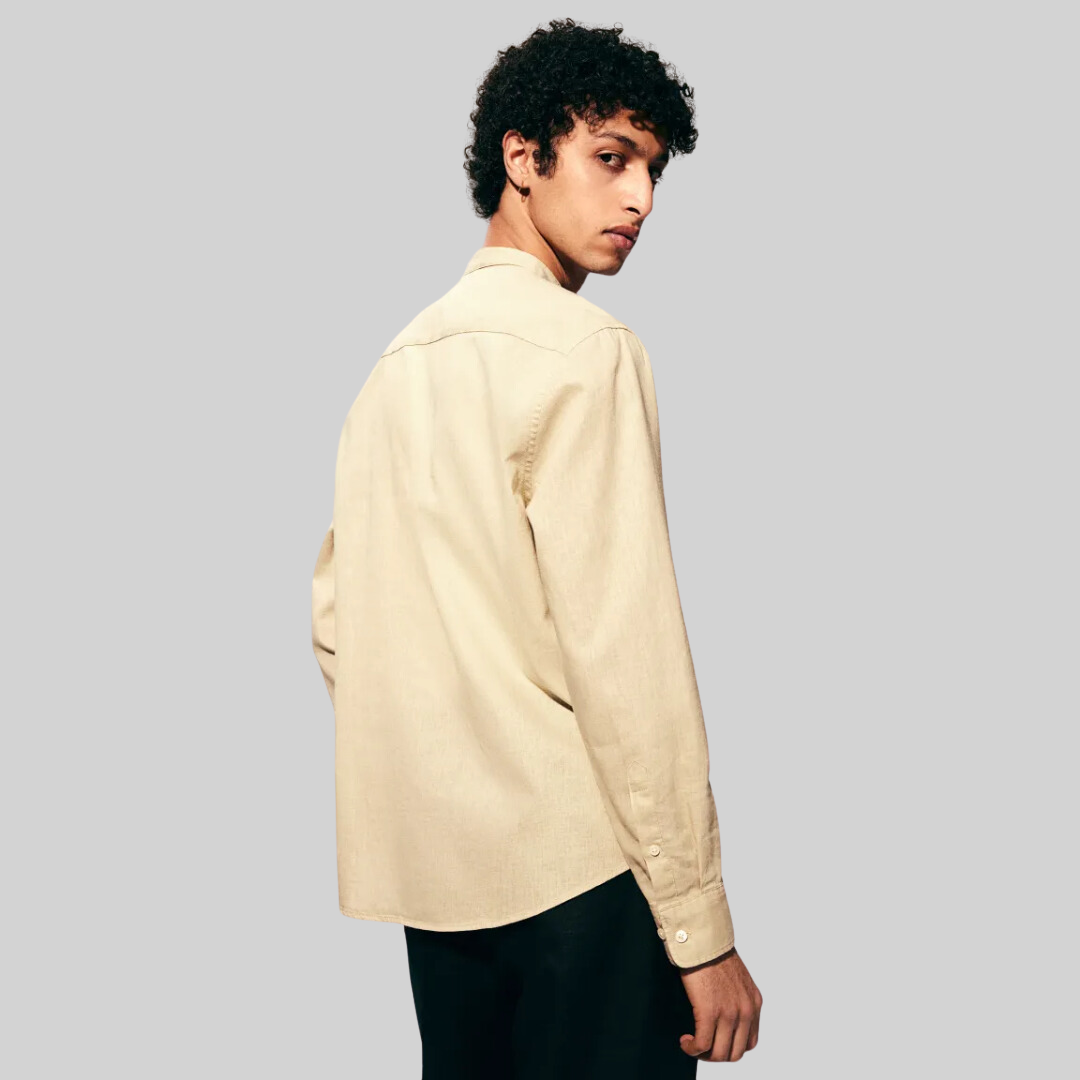 Levoire | Chemise En Lin Elegance Intemporelle Hommes