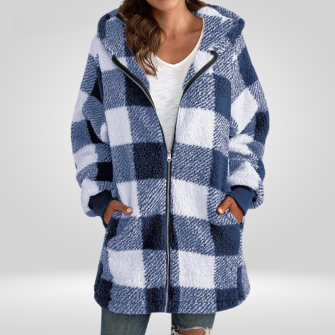 Levoire | Veste À Carreaux Mukava Sininen