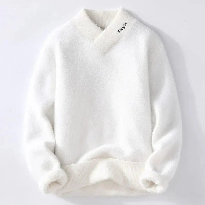 Levoire | Pull chauffant pour hommes Blanc