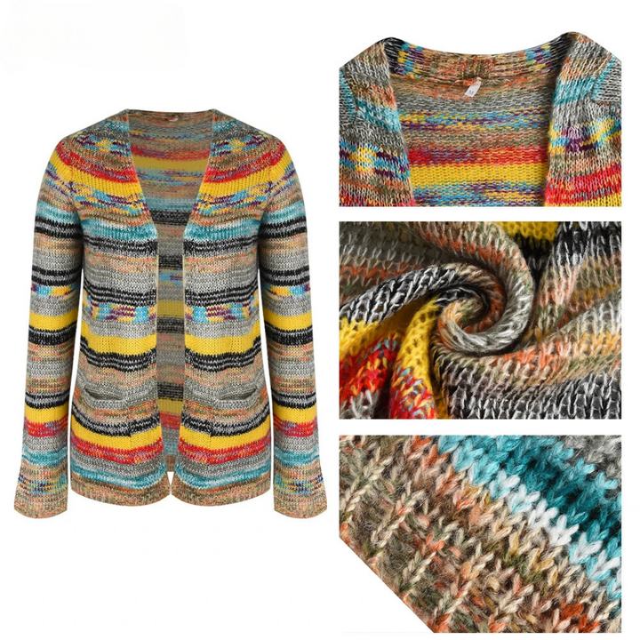 Levoire | Gilet Tricoté Multicolore
