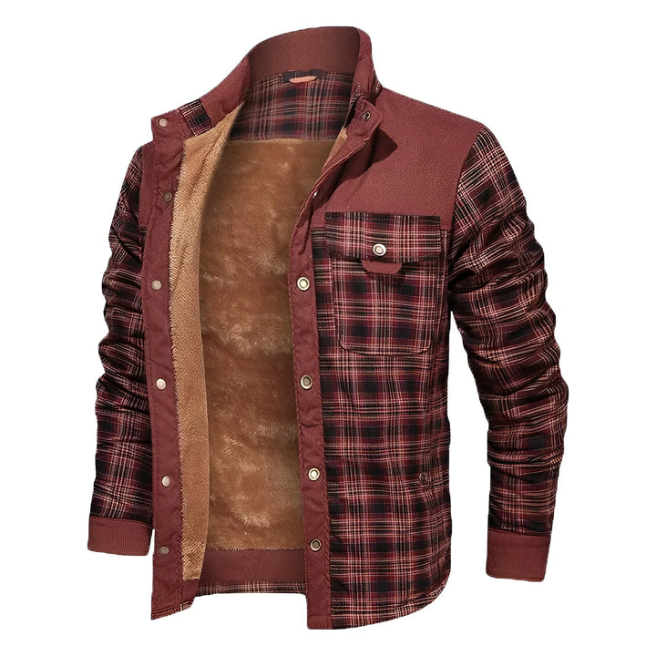 Levoire | Veste À Motifs Pour Hommes Rot 2