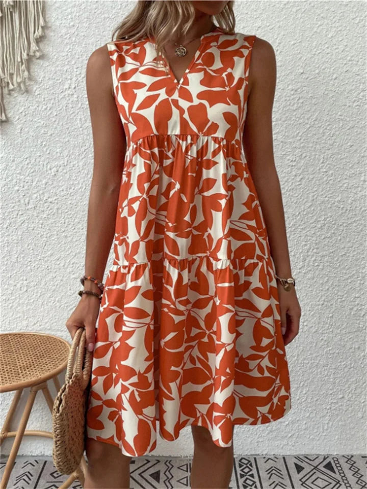 Levoire | Robe D'Été Élégante Pour Femmes Rot