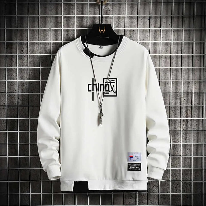 Levoire | Pull décontracté pour hommes Blanc