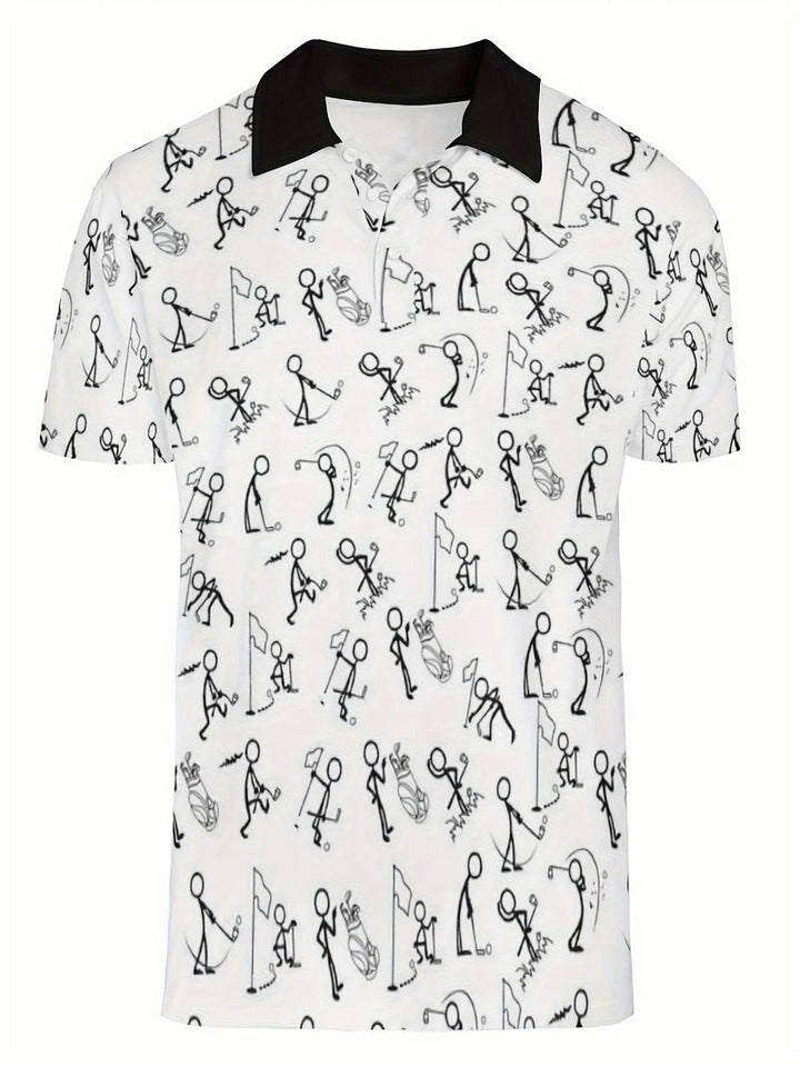 Levoire | T-Shirt Avec Impression Graphique De Bonhomme Bâton